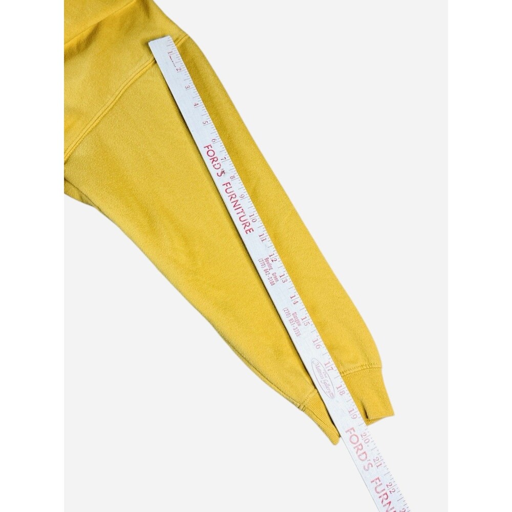 Disney Winnie The Pooh Hoodie Yellow Large Very Good At Doing Absolutely Nothing - Picture 8 of 8